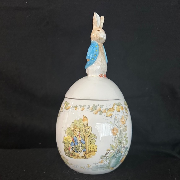 Beatrix Potter 1996, Vintage Teleflora Gift, candy/ cookies jar - Picture 3 of 10